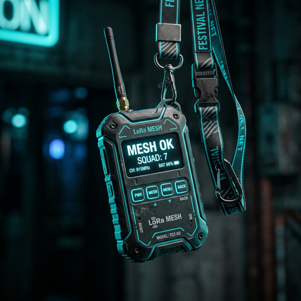 Tactical LoRa Mesh Device